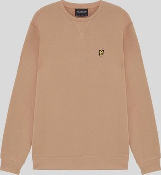 Lyle & Scott Lyle And Scott Mens Cotton Crew Neck Sweatshirt - Brown - Size: 34
