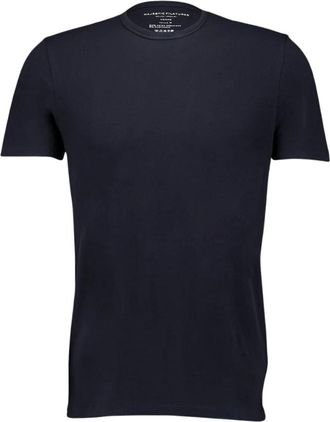 Majestic Filatures Heren, Tops, Blauw, Maat: XL Katoen