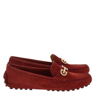 Ferragamo Gancini Ornament Odilia Drivers, Size 7 C