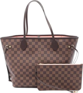 Louis Vuitton Borsa tote MM Neverfull Damier &Eacute;bene 2021 - Marrone