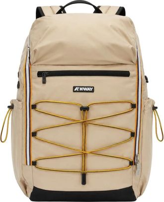 K-Way Monte Limar Rugzak - Heren - Rugzakken - Beige - 2XS - Polyester - Tassen