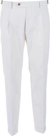 Berwich Pleated-cuff Tapered Trousers