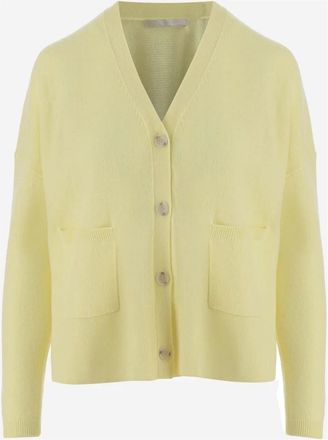 Allude Dames, Truien, Geel, Maat: S Wol