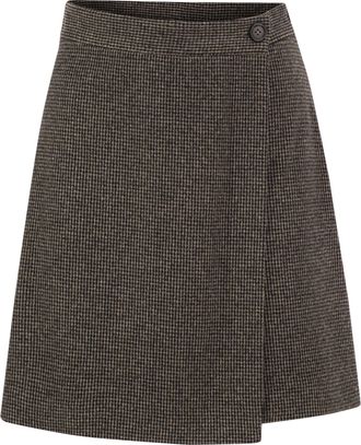 Max Mara Weekend Maxmara Wkdvetta Houndstooth-skort