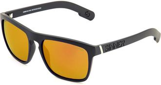 Sinner Thunder X Polarized SISU-845-10-P09 Mens Sunglasses Black Size 45