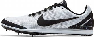 Nike Mens Zoom Rival D 10 Spikes In Pure Platinum/indigo Fog/black