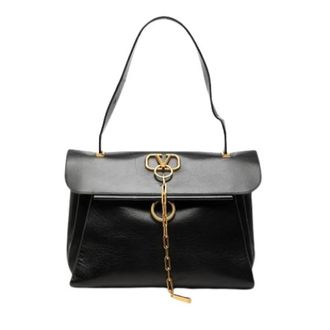 Valentino Pre-owned Vring Satchel - - Pre-owned - Donna - Nero - ONE SIZE