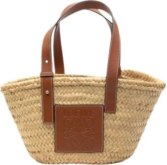 Loewe Pre-owned Tote Bags, female, Beige, Size: ONE SIZE Pre-owned Tote Bag