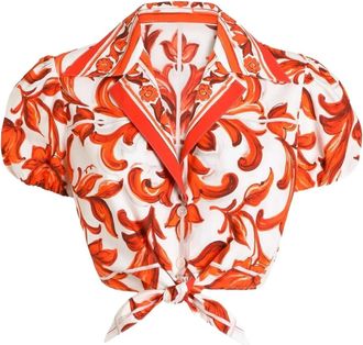 Dolce & Gabbana Donna, Camicette, Arancione, S, new