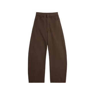 Christophe Lemaire High-waisted Curved Jeans