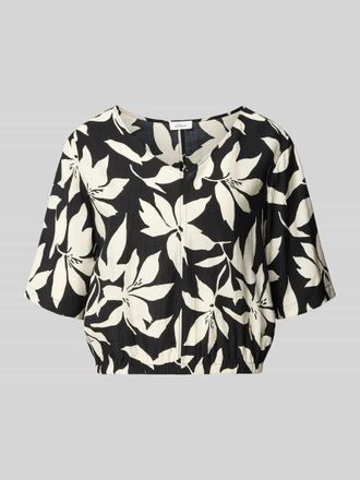 s.Oliver Red Label Relaxed Fit Blusentop aus Viskose-Mix in Black, Gr&ouml;&szlig;e 34
