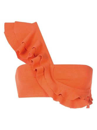 Clube Bossa Top bikini Malgosia monospalla - Arancione