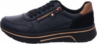 Ara Osaka Sneaker - Dames - Schoenen - Zwart - Maat: 36 1/2 EU Leer