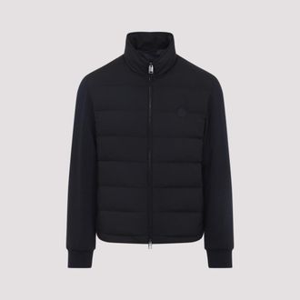 Brioni Dark Blue Long Sleeve Logo Jacket