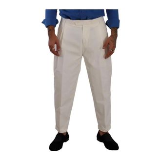 Dolce & Gabbana Hombre, Pantalones, Blanco, Talla: L