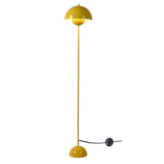 Alpina L&aacute;mpara de Pie N&oacute;rdica, Metal Amarillo, Alt.158 cm, E27