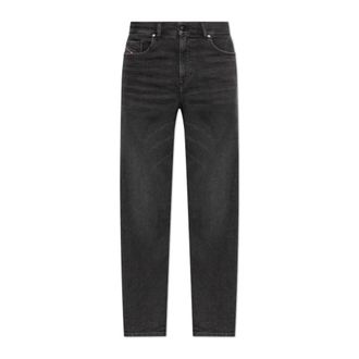 Diesel Straight Jeans, male, Gray, Size: W38 2090 D-Veekley Joggjeans
