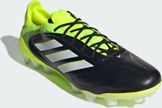 adidas adidas Performance Unisex Copa Pure 3 Elite 2G/3G Artificial Grass Boots - Black Leather - Size UK 10.5