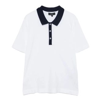 Fay Polo Shirts, male, White, Size: XL B001 Polo