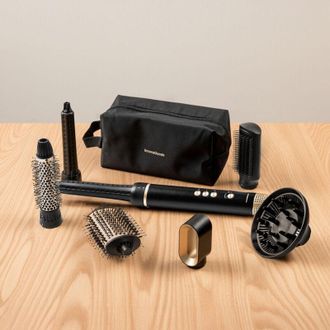 InnovaGoods Spazzola Asciugacapelli e Modellante Multifunzionale Ionica con Tecnologia Coanda e 7 Accessori Wavify InnovaGoods