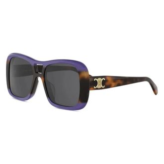 Celine Celine - Triomphe Zonnebril - unisex - Accessoires - Bruin - Maat: 55 MM