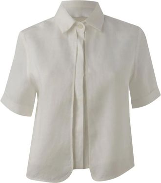 MISCI Camicia Petrópolis a maniche corte - Bianco