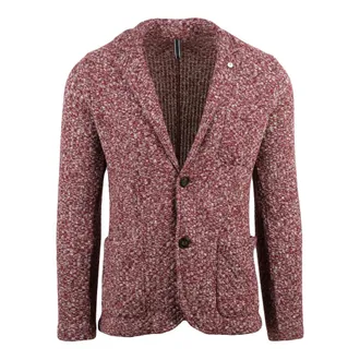 L.B.M. 1911 Hombre, Jerseys, Rojo, Talla: M