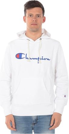 Champion Capuchontrui - Heren - Hoodies - Wit - XL - Katoen - Hoodies & sweatvesten