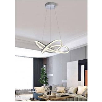 Trade Shop Trade Shop Traesio - Trade Shop - Led Steel Equipo Modern 60 W Luz 4000k 6500k 3000k A50