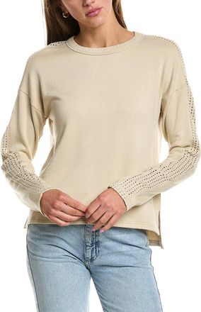 Splendid Jada Pointelle Sweatshirt