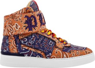 Philipp Plein Thunder Hi-Top Sneakers - unisex - Sneakers - Veelkleurig - 40 EU - Katoen - Schoenen