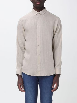 A|X Armani Exchange Camicia basic in lino