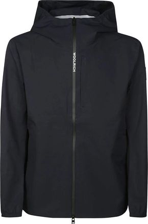 Woolrich Pacific Two-Layer Lichtgewicht Jas - Heren - Zomerjassen - Blauw - 2XL - Jassen
