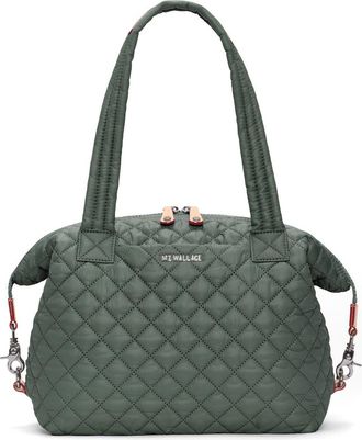 MZ Wallace Medium Sutton Deluxe Tote in Juniper at Nordstrom