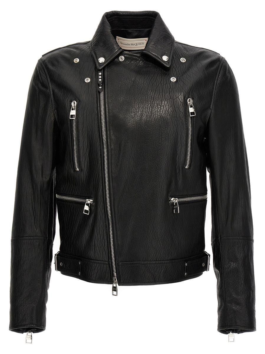 Men's Alexander McQueen Biker Jackets - up to −62% | Stylight