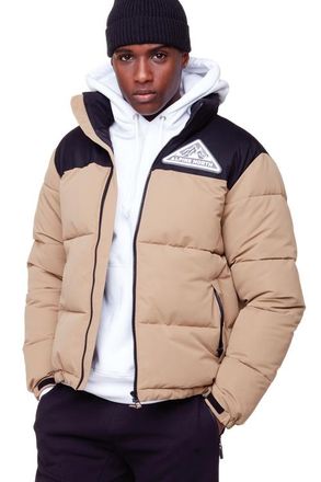 Alpine North TUKTUT - Vegan Down Short Puffer Winter Jacket in Camel at Nordstrom, Size Xx-Large