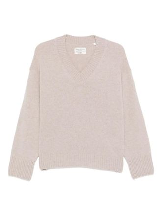Marc O'Polo Maglione con scollo a V - Toni neutri