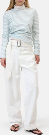 Closed Basic Long Sleeve Tee In Nordic Blue