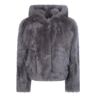 BLANCHA Faux Fur & Shearling Jackets - Jackets - Mujer - Gris - S