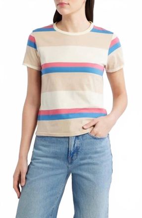 The Great. Little Tee In Study Hall Stripe