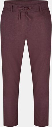 HUGO BOSS Mens Genius Solid Patterned Straight Chinos in Open Brown - Size 36W/32L