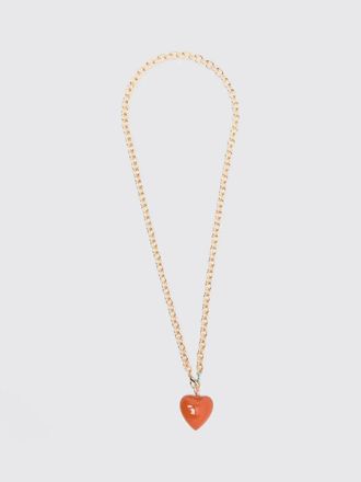 Roxanne Assoulin Brass Necklace with Enamelled Charm
