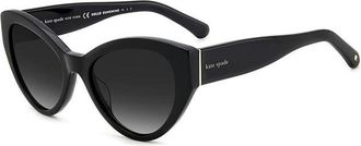 Kate Spade New York Paisleigh/S 807/WJ Womens Sunglasses Black Size 55