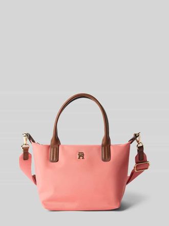 Tommy Hilfiger Umh&auml;ngetasche mit Logo-Applikation in Koralle, Gr&ouml;&szlig;e 1