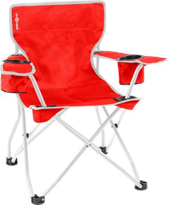 Brunner Brunner Silla Plegable De Camping Para Ni&ntilde;os Action Kids Equiframe Rojo/gris