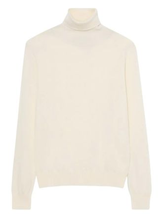 Brooks Brothers wool turtleneck sweater - Neutrals