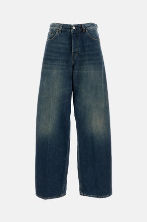 Haikure Blue Cotton Jeans