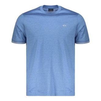 Paul & Shark Paul & Shark, T-Shirts, male, Blue, Size: 2XL Short-sleeve T-shirt