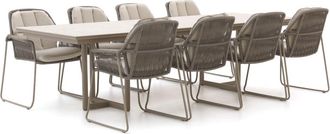 Tierra Outdoor Rivera/Naro 280cm dining tuinset 9-delig