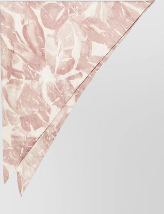 Alysi floral-print silk foulard